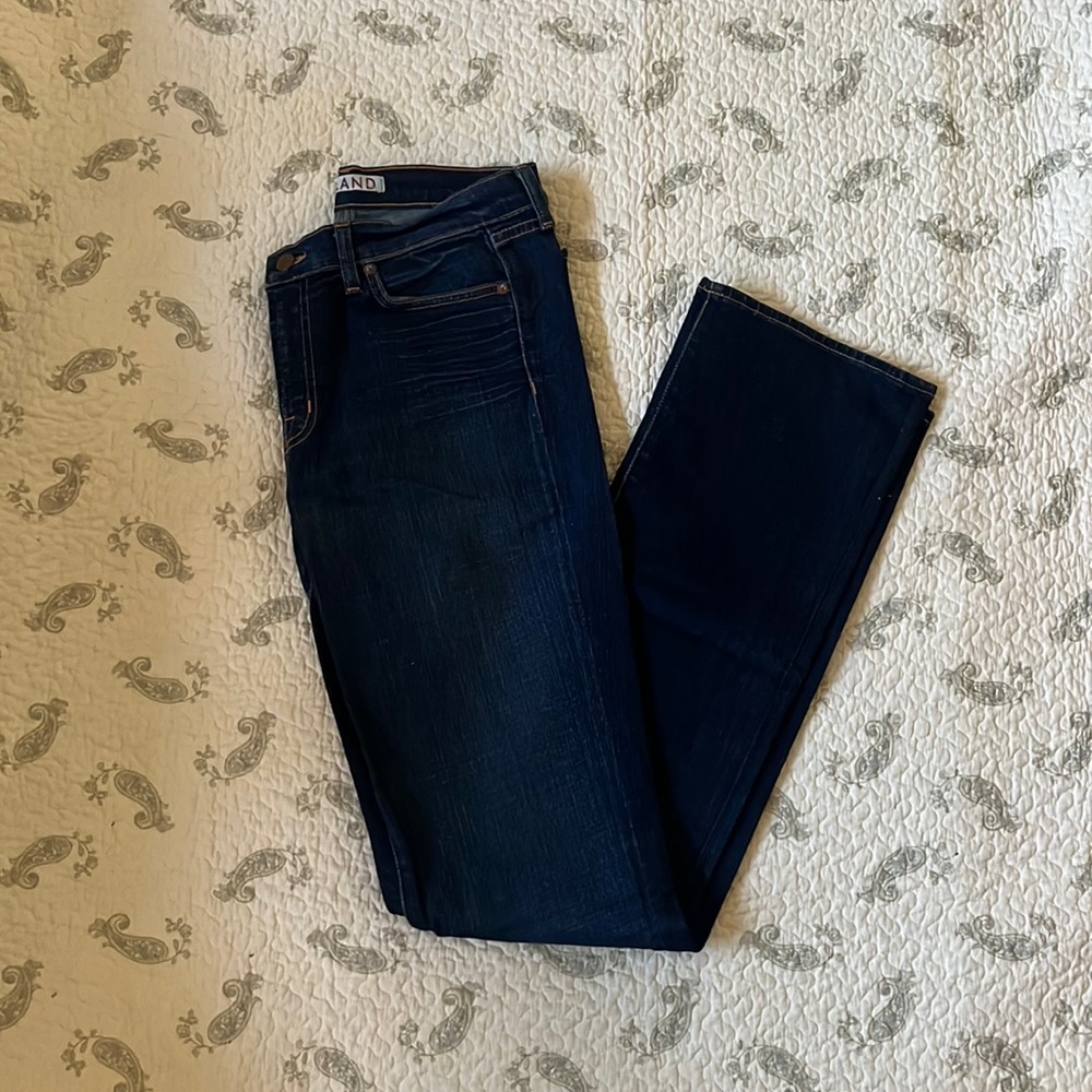 Jbrand size 30 straight leg jeans.